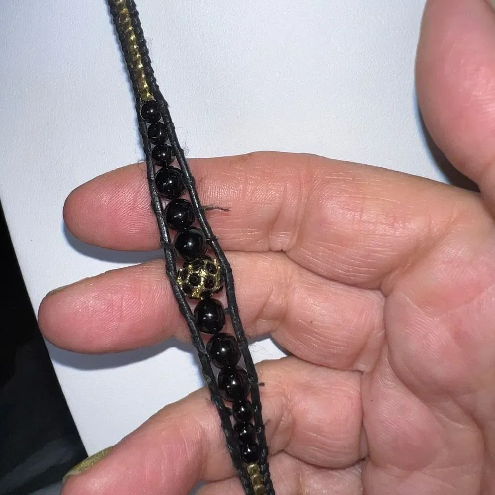 Bindy USA Corded Beaded Wrap Bracelet